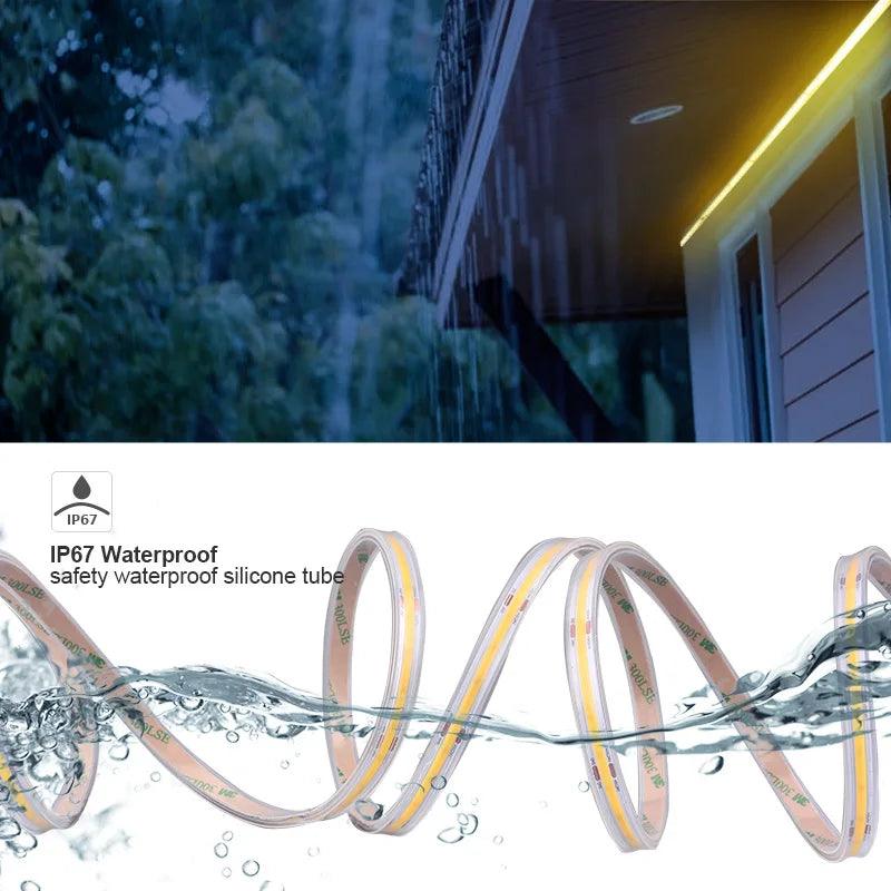 LED Strip COB 480 LEDs/m DC24V IP67 IP20 5М - LEDOF