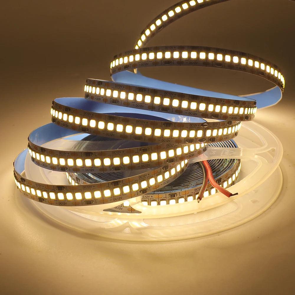 LED Strip SMD 2835 60/120/240 LEDs/m DC12V 24V IP20 5М - LEDOF