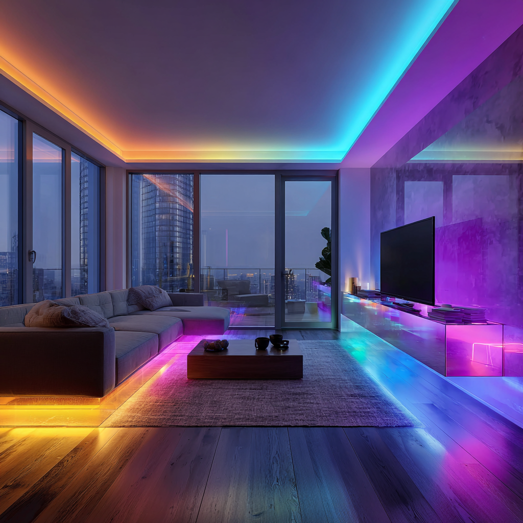 Rectangle Rgbic Led SET Addressable LED strip RGBIC COB