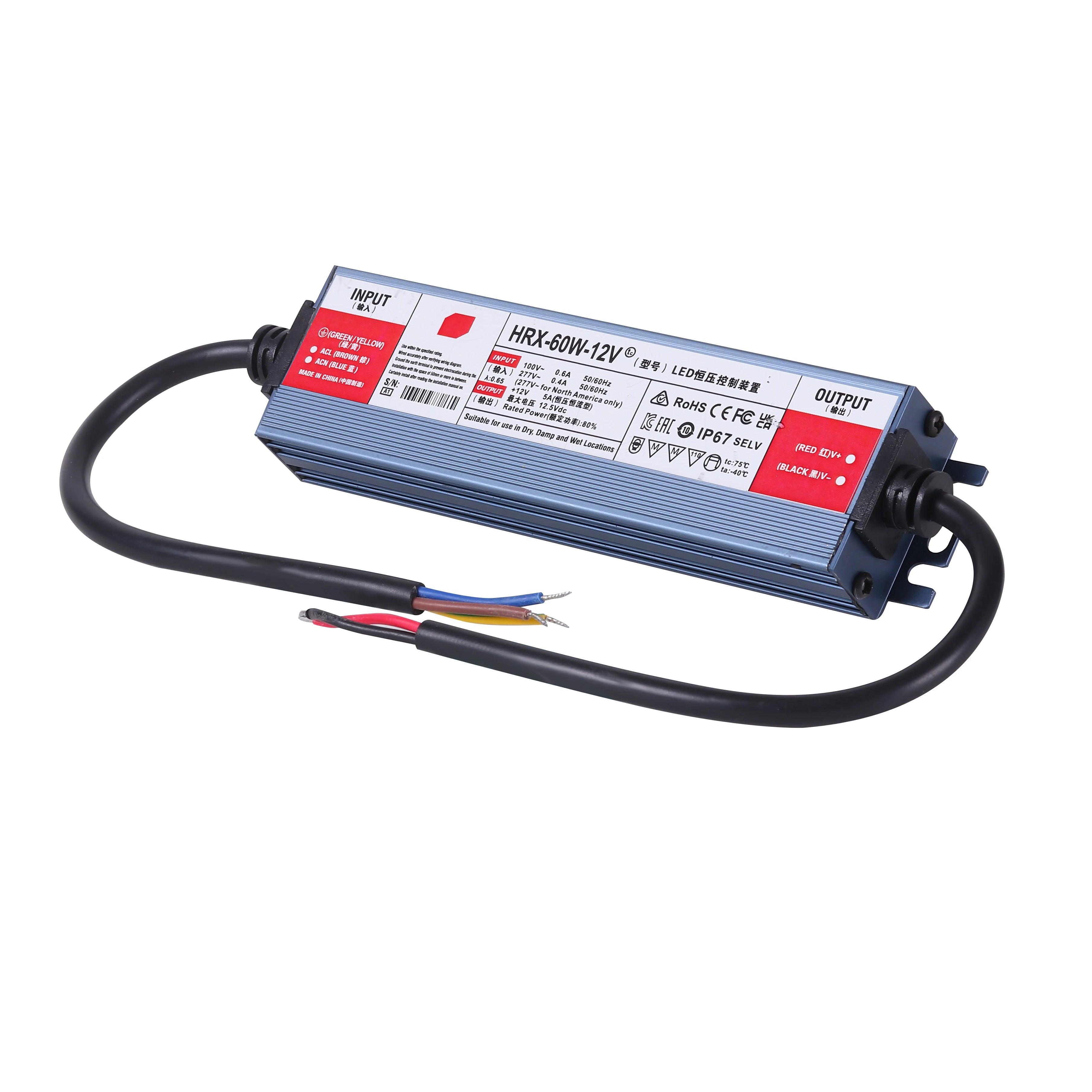 POWER SUPPLY DC 12V 24V IP67 waterproof - LEDOF
