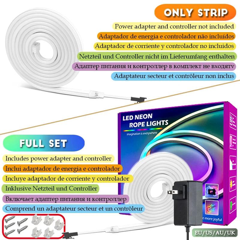 SET LED Neon RGBIC ORIGINAL WS2812 - LEDOF