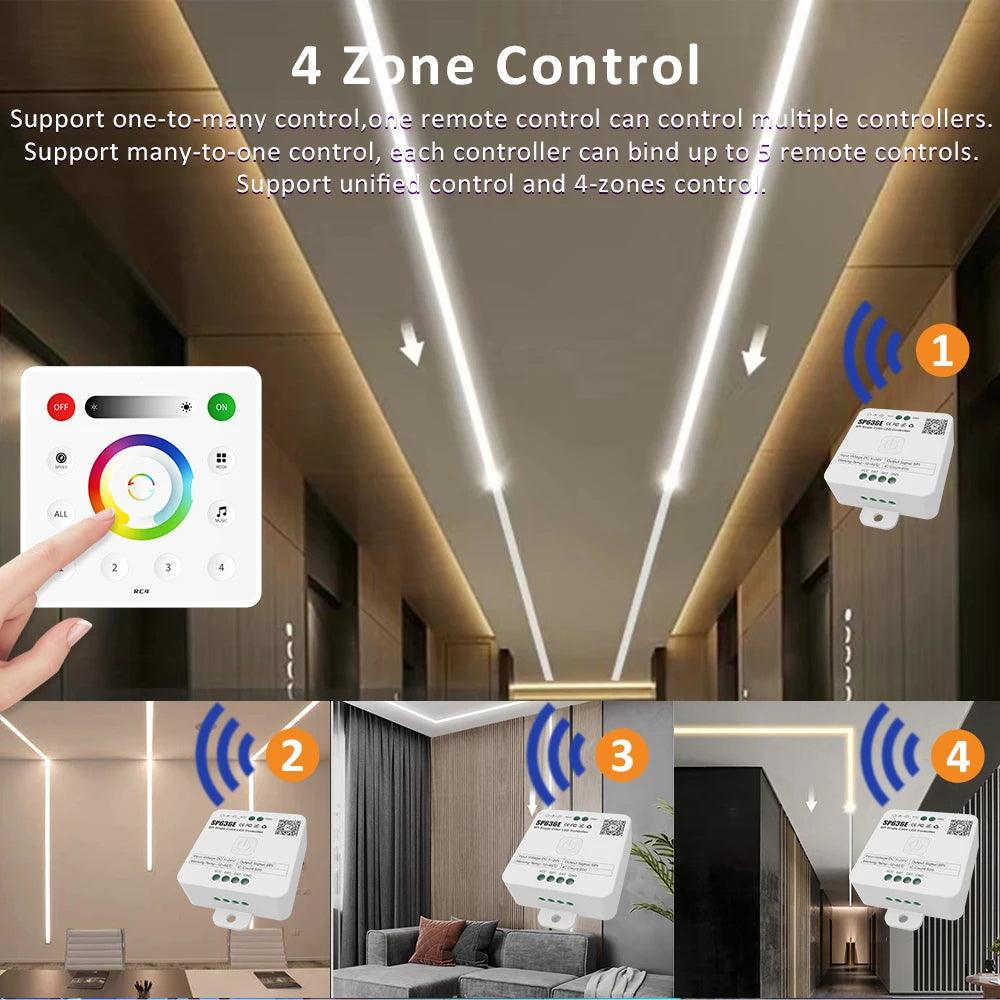 SET SMD Addressable LED strip 24V WS2811 - LEDOF