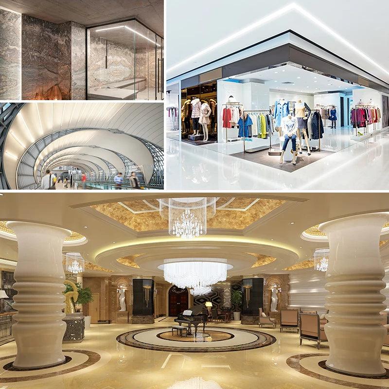 LED Strip COB 2000lm/m Double Row 600LEDs/m DC24V IP20 5М - LEDOF