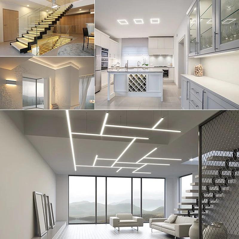 LED Strip COB 5mm 384LEDs/m DC12V/24V 5М - LEDOF