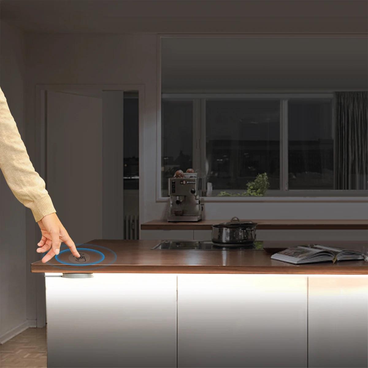 LED Strip COB NEON Touch Sensor 320LEDs/m IP67 SET 5M - LEDOF