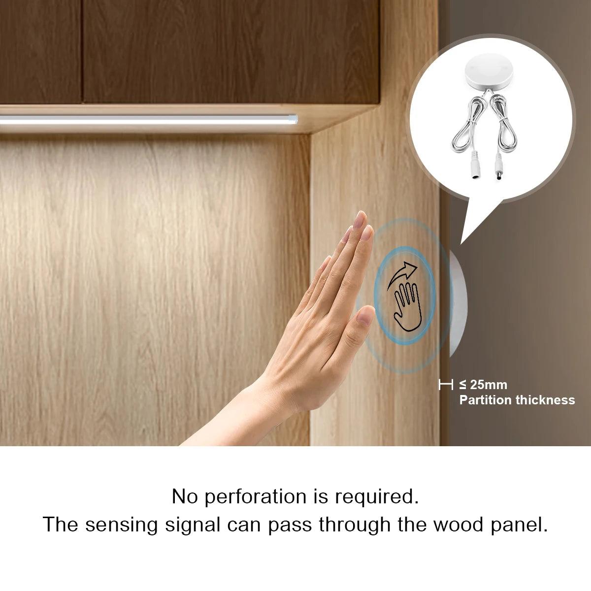 LED Strip COB NEON Touch Sensor 320LEDs/m IP67 SET 5M - LEDOF