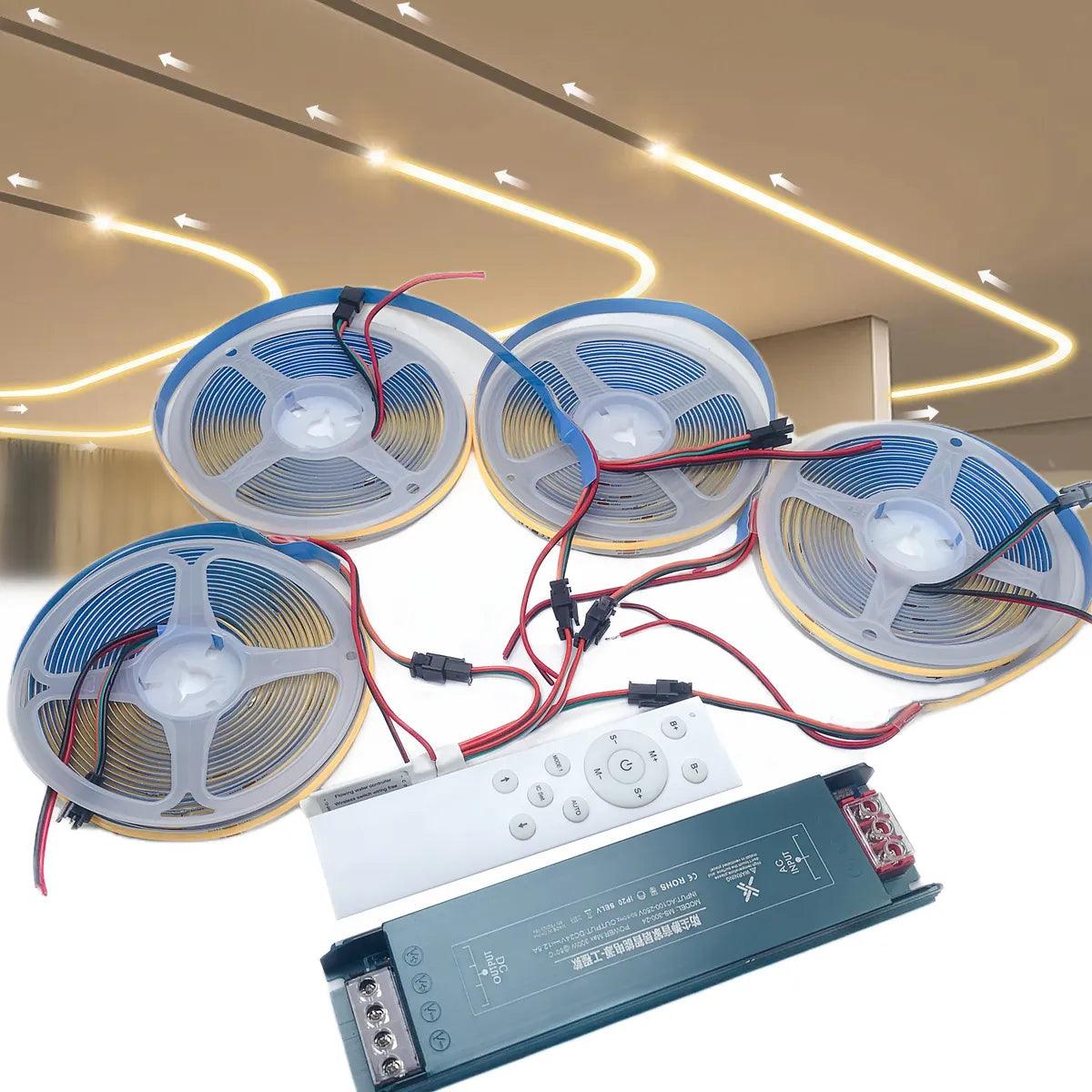 SET COB Addressable LED strip 24V WS2811 - LEDOF